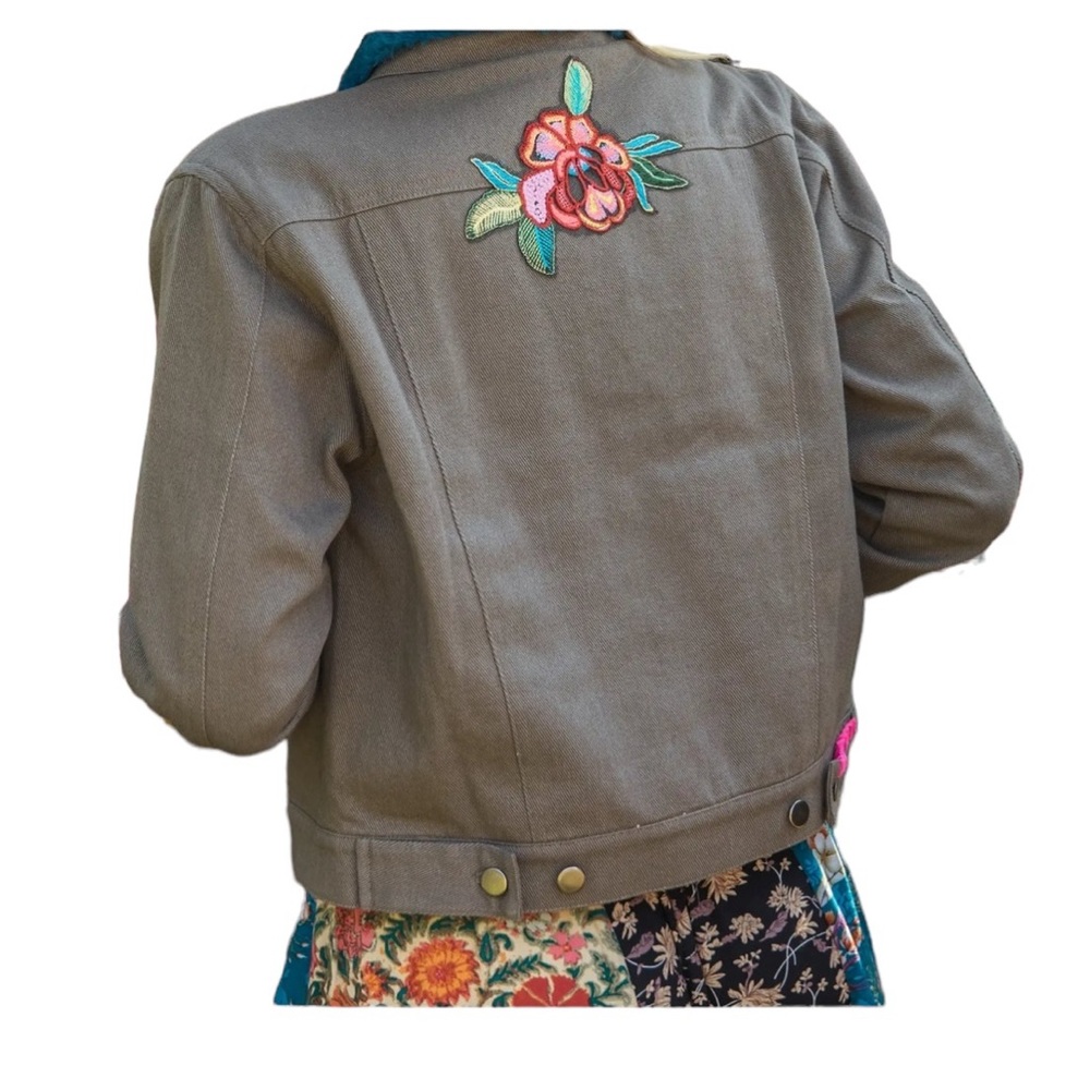 Natural Life Tara Embellished Jacket - Ash New XL - Picture 4 of 6